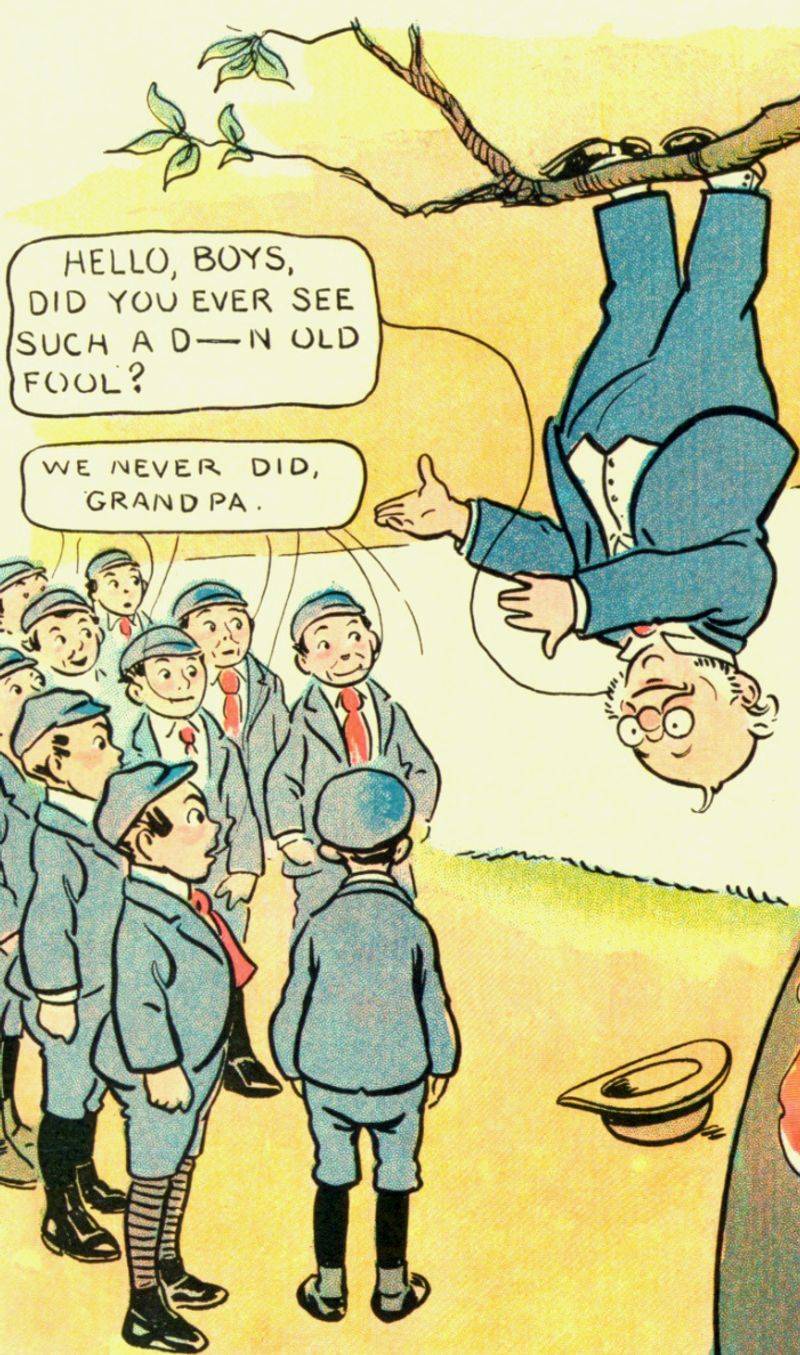 Foxy Grandpa 1906 Detail