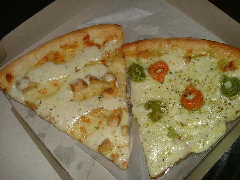 Pizza and Ranch Dressing