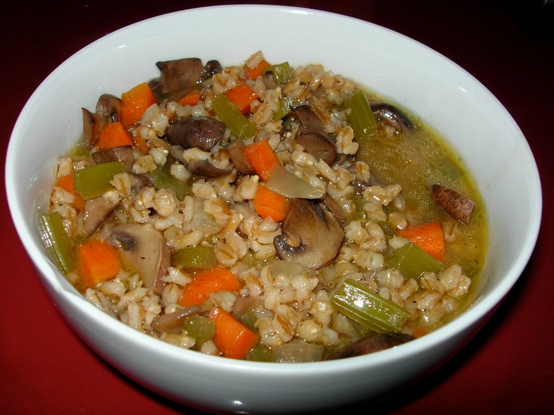 Mushroom Barley Soup