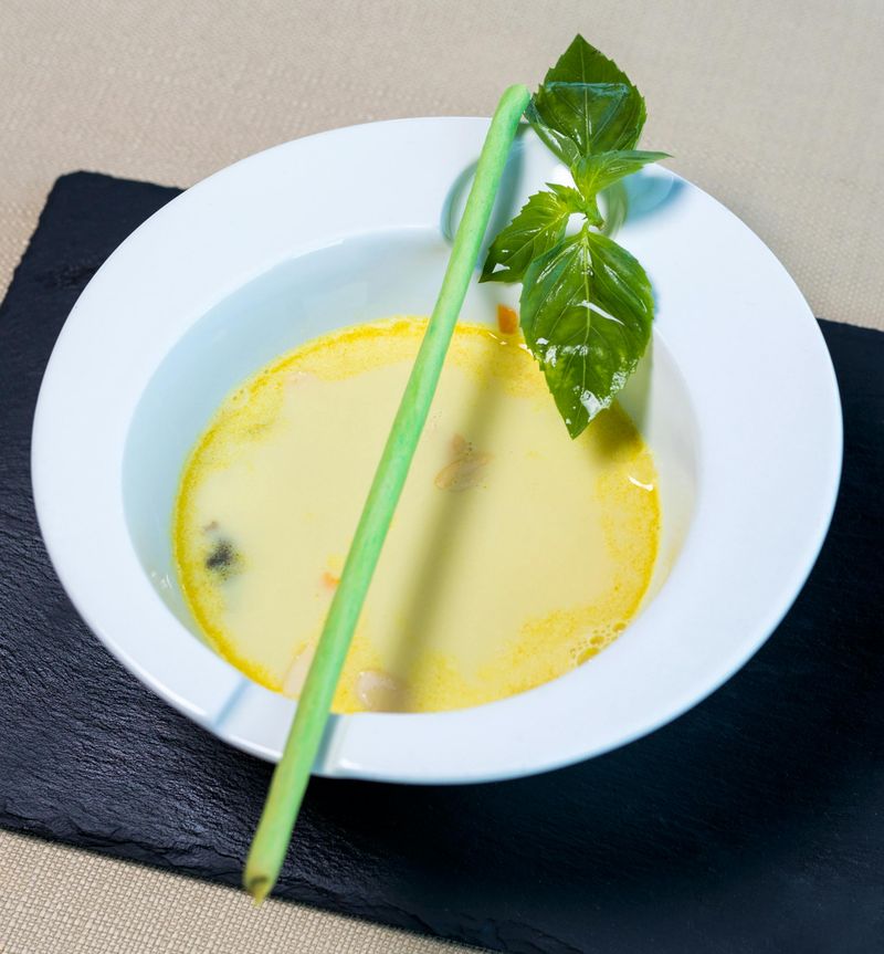 Coconut Lemongrass Soup