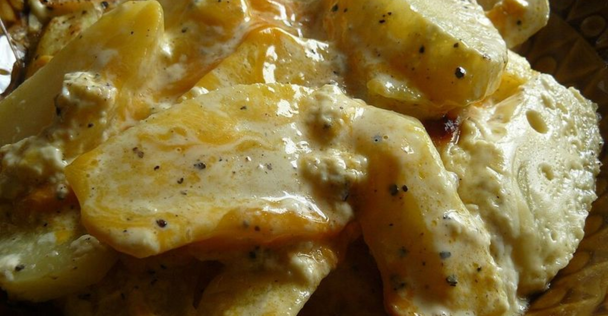 Golden Baked Cheesy Potato Casserole That Melts Hearts And Appetites