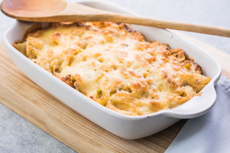 Turkey and Mushroom Tetrazzini