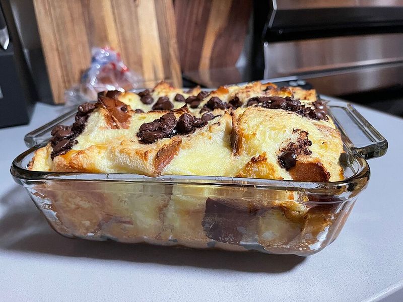 Bread Pudding With Chocolate Chips