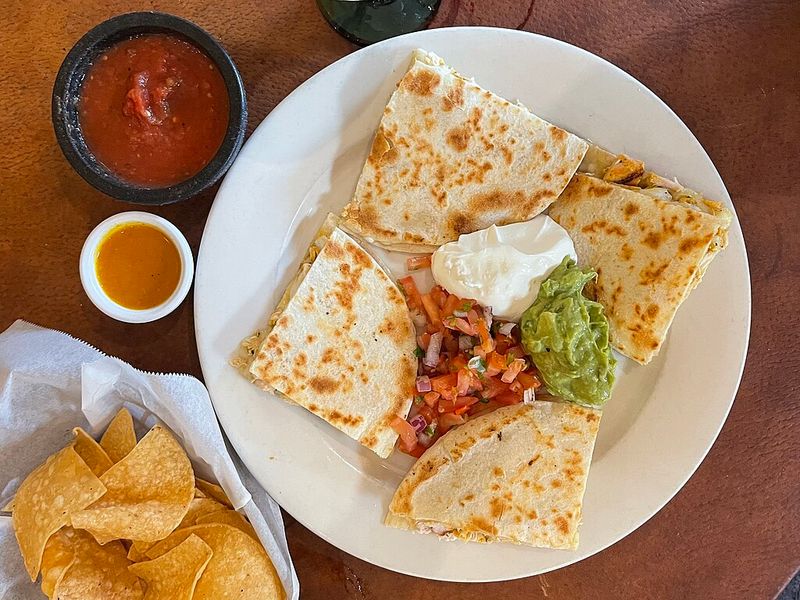 Cheese And Chicken Quesadilla