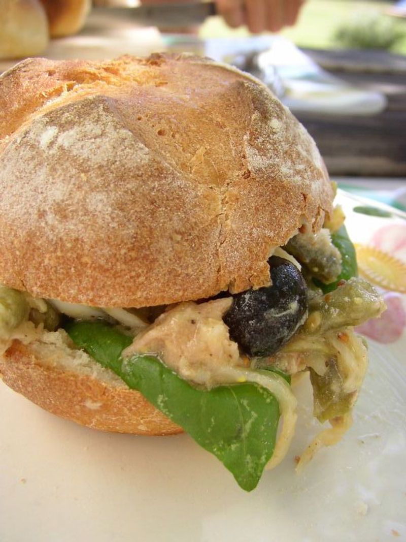 Tuna Niçoise Sandwich
