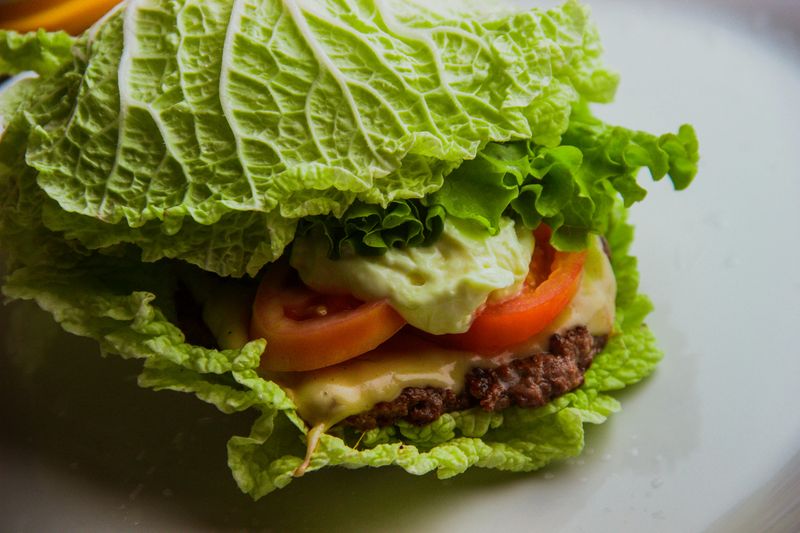 Lettuce-Wrapped Beef Tacos