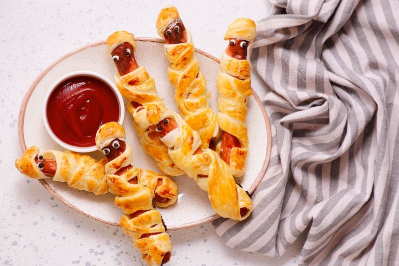 Mummy Hot Dogs