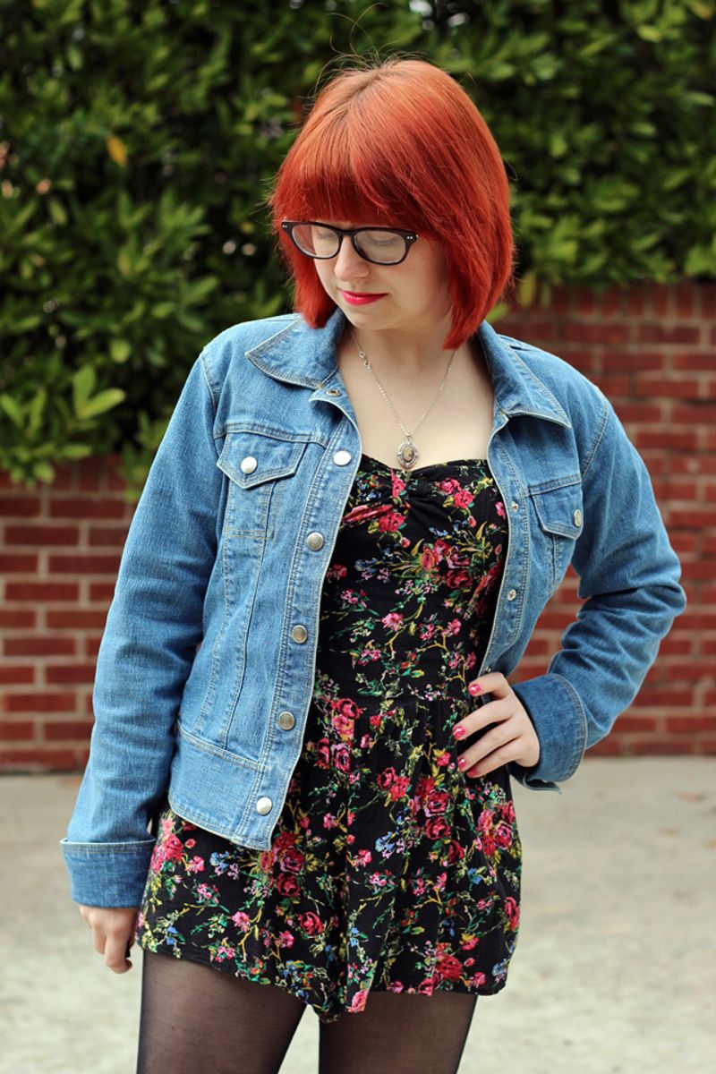 Denim Jackets And Teased Hair