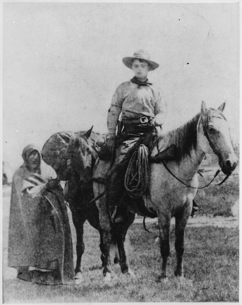 Pony Express Riders Carrying Mail