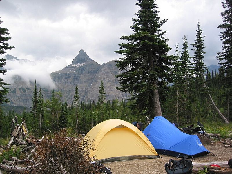 Camping at Glacier National Park's Backcountry
