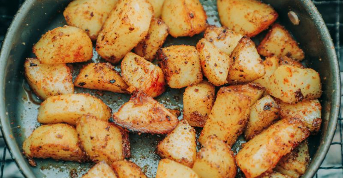 How A Pinch Of Baking Soda Makes The Crispiest Potatoes Ever