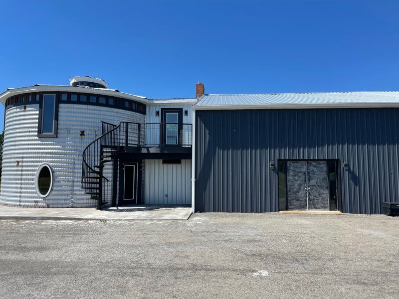 Sleep in a Converted Grain Mill and Airplane Hangar
