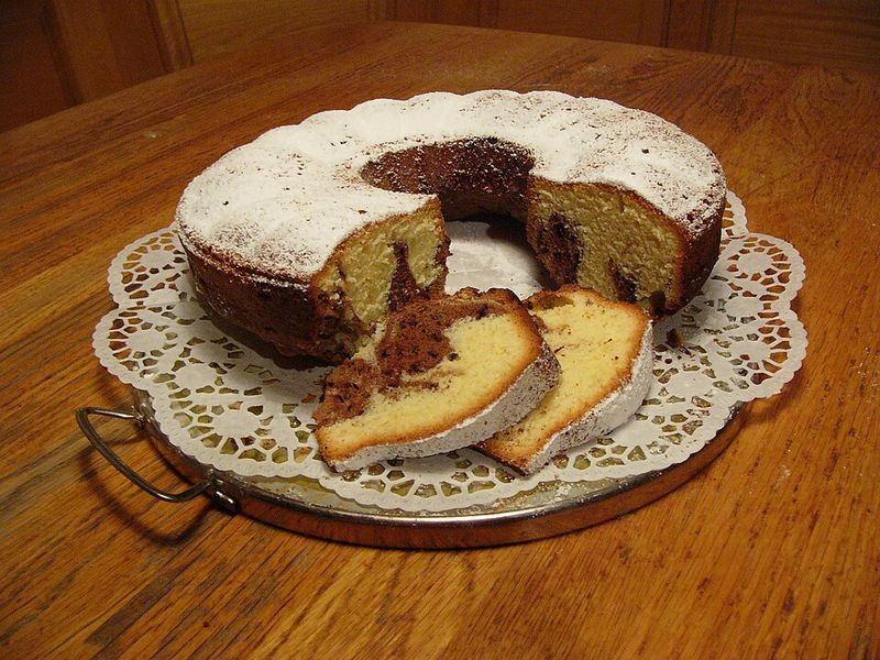 Fudge Marble Cake