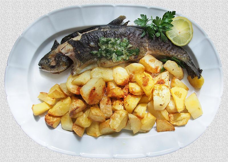 Baked Trout
