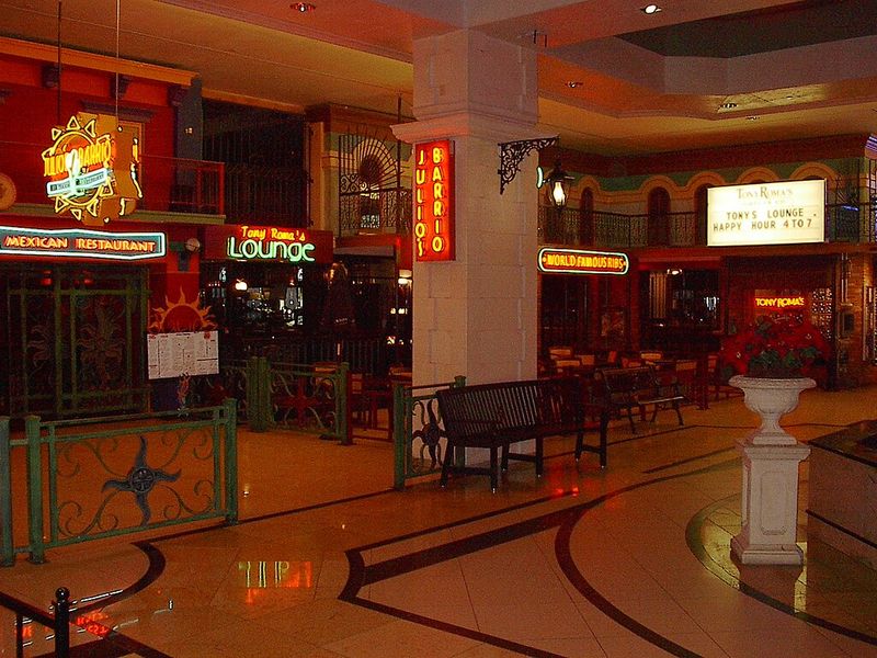 Themed Neon Heavy Food Courts