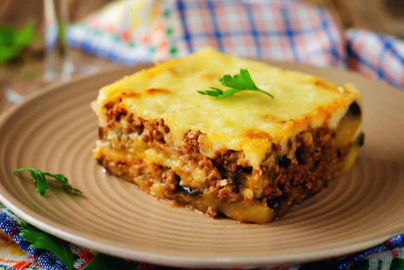 Greek Breakfast Casserole