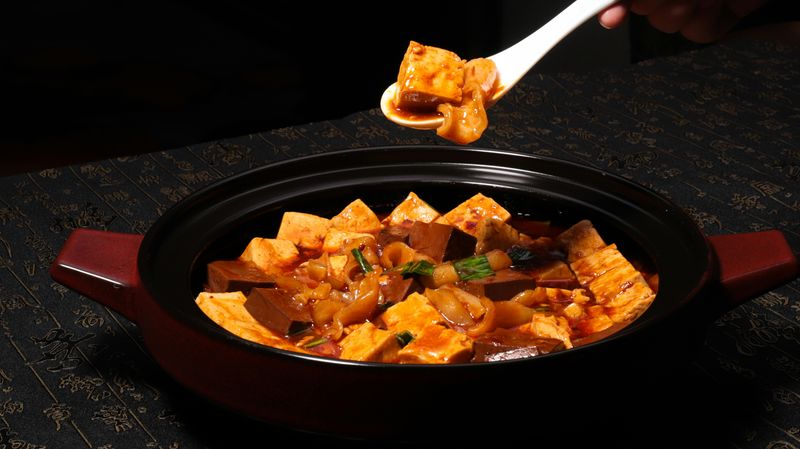 Vegetarian Mapo Tofu