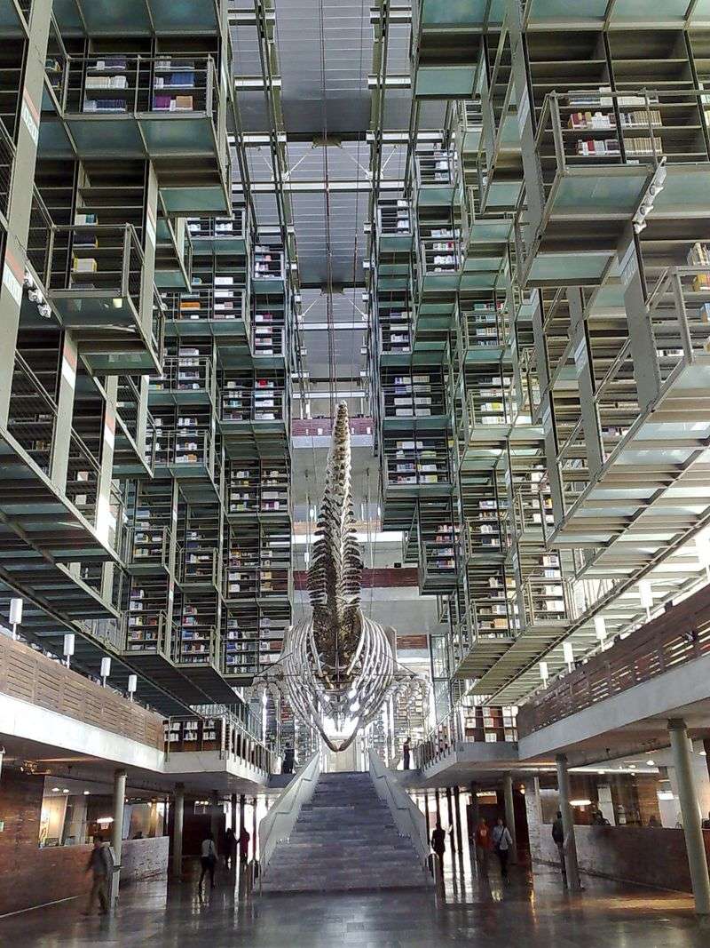 Biblioteca Vasconcelos In Mexico City, Mexico