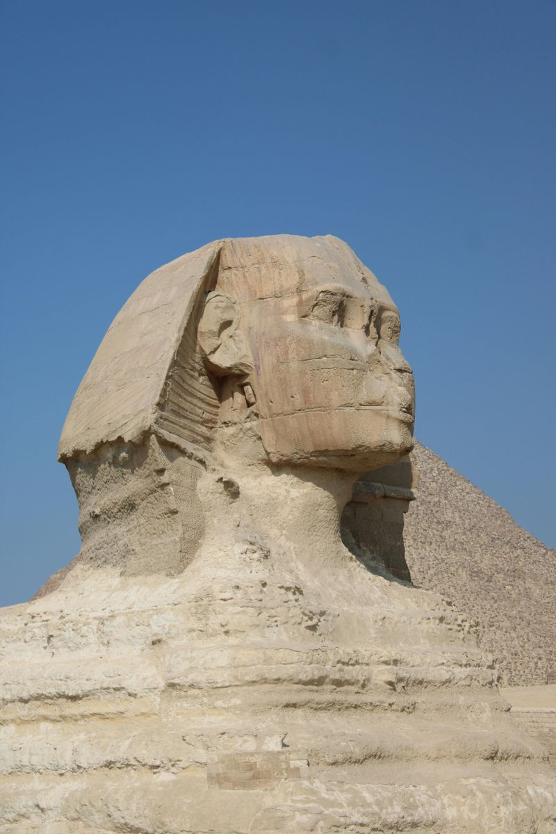 The Great Sphinx's Nose Was Shot Off by Napoleon's Soldiers