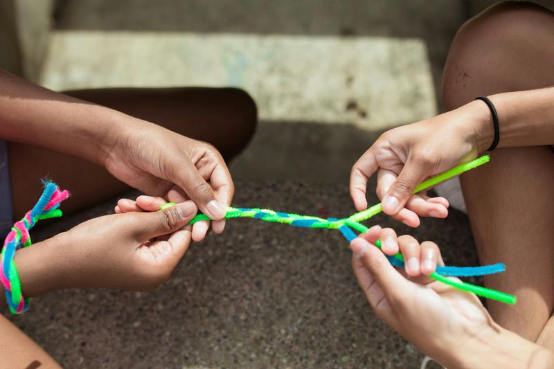 Making Friendship Bracelets