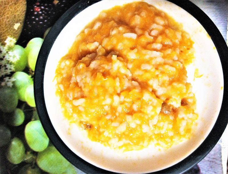 Ukrainian Pumpkin Rice Porridge (Garbuzova Kasha)