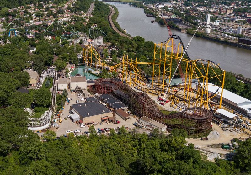 Modern Thrill Rides and Attractions