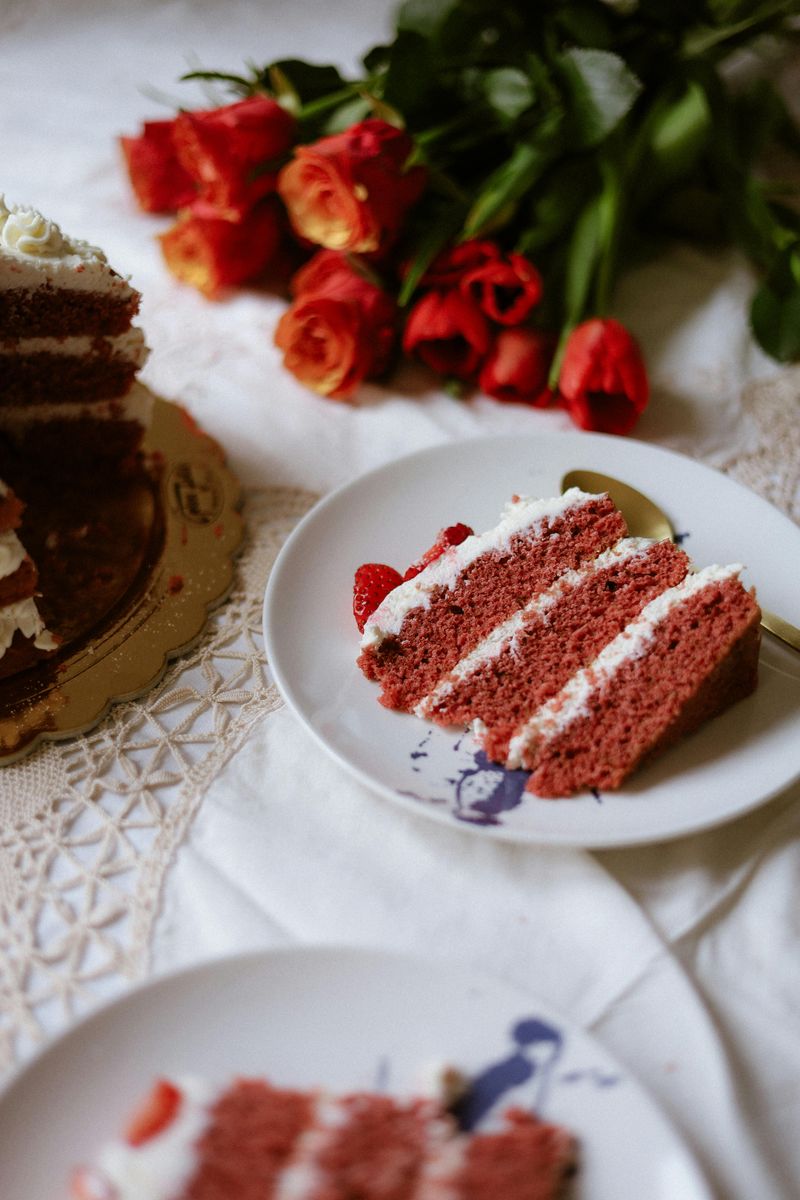 Red Velvet Cake with Cream Cheese Frosting