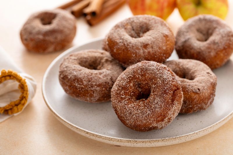 Pumpkin Spice Donuts