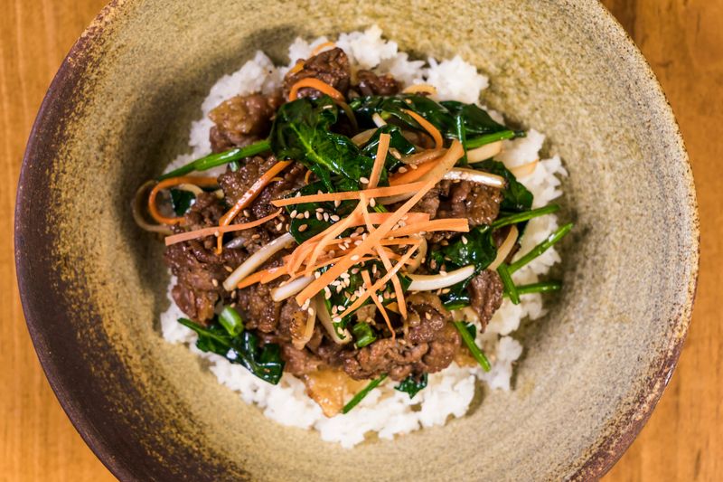 Korean-Inspired Ground Beef Bowl