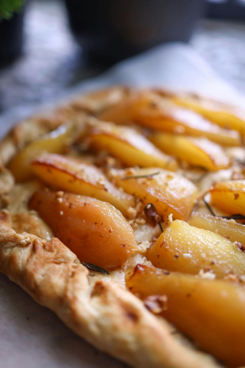 Spiced Pear Tart