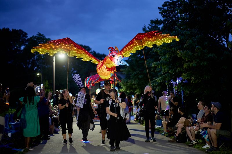 Atlanta Beltline Lantern Parade