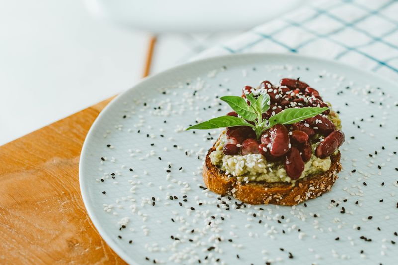 Red Bean & Avocado Toast