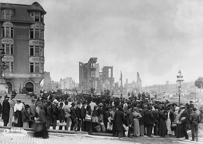 Breadlines Stretching City Blocks