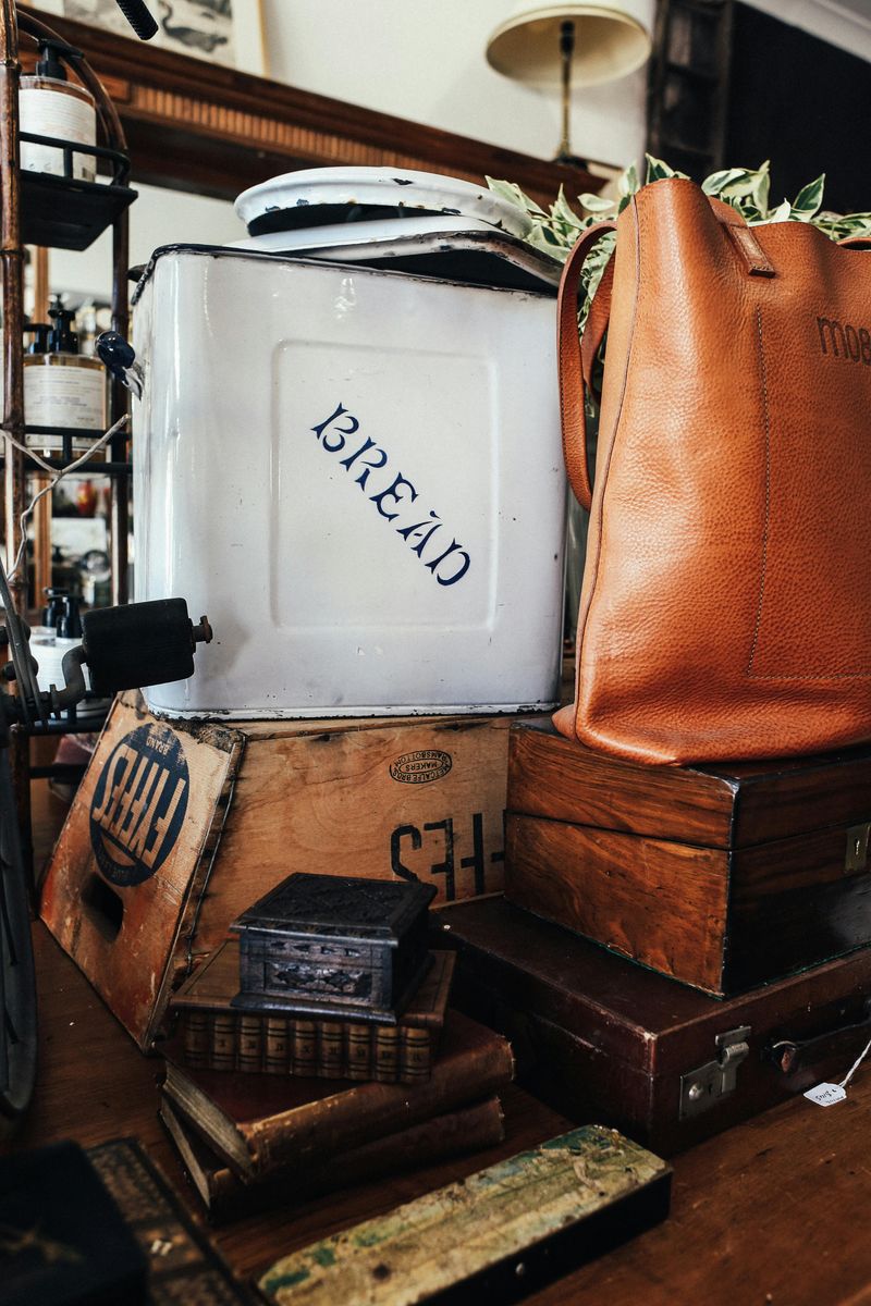 Tin Bread Boxes