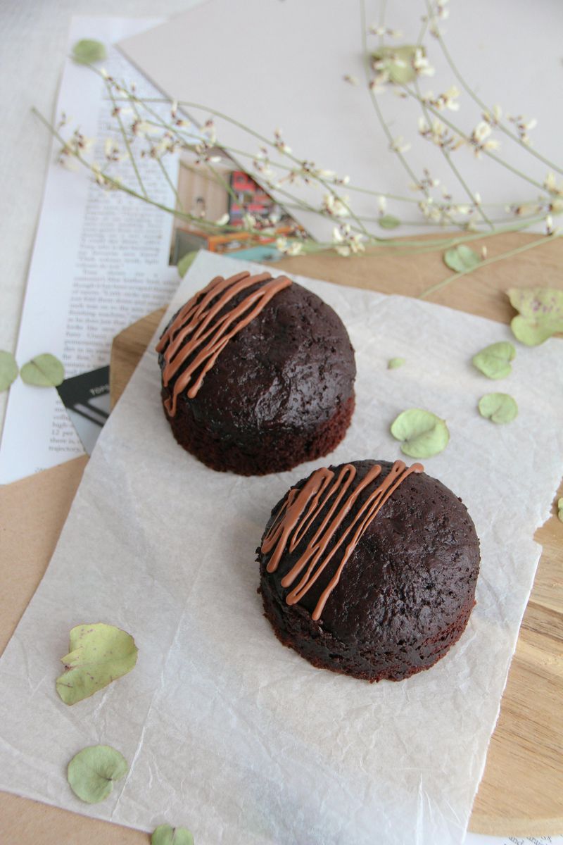 Mini Brownie Cakes