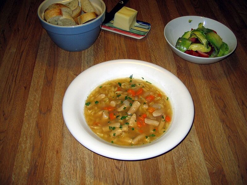 Lemon Orzo Chicken Soup
