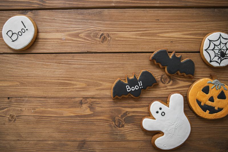 Ghost-Shaped Sugar Cookies