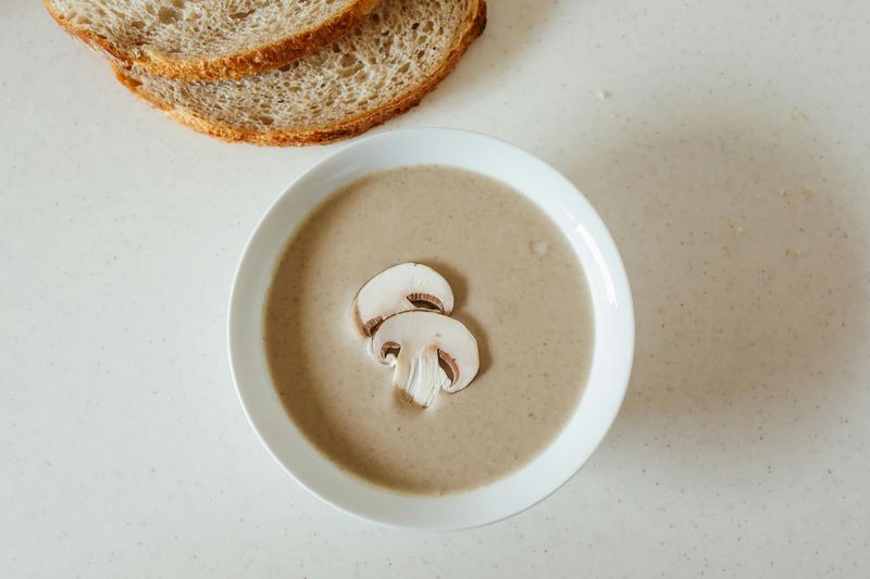 Mushroom and Brie Soup