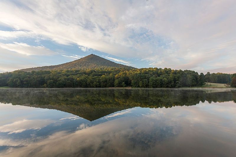 Peaks Of Otter On The Blue Ridge Parkway