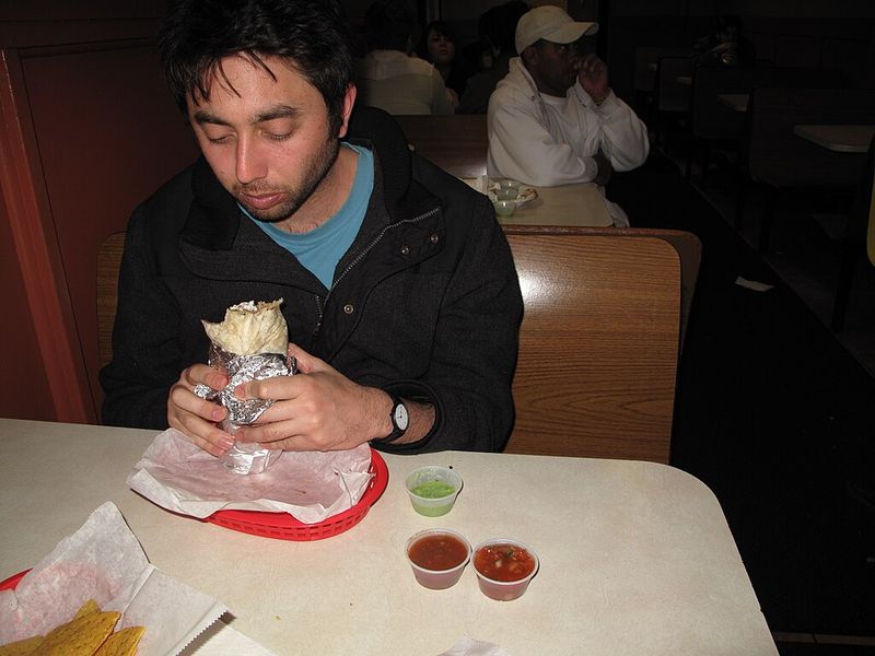 San Francisco Mission Style Burrito