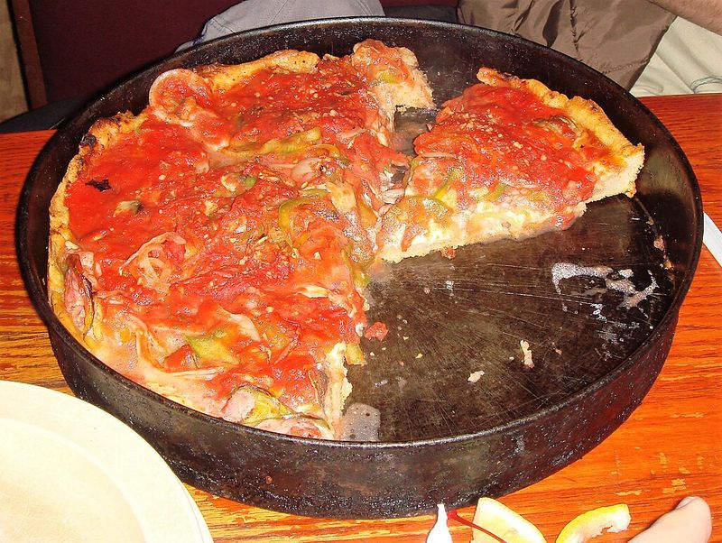 Chicago Deep Dish Pizza