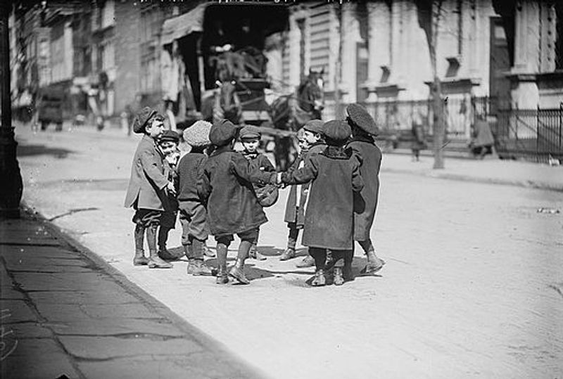 Children Playing In The Street