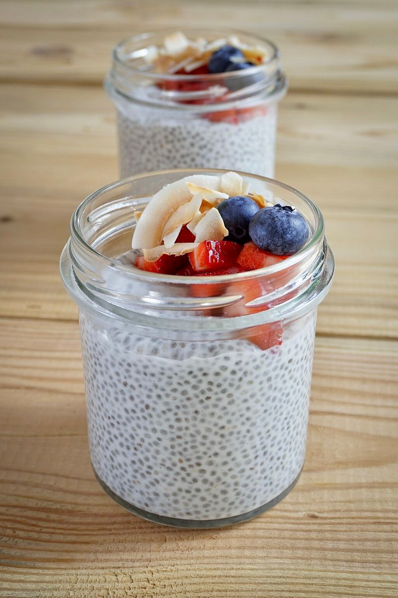 Chia Pudding With Berries
