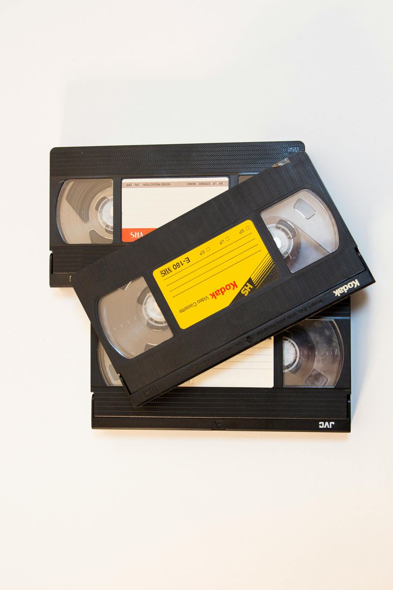 VHS Tapes And VCR Players