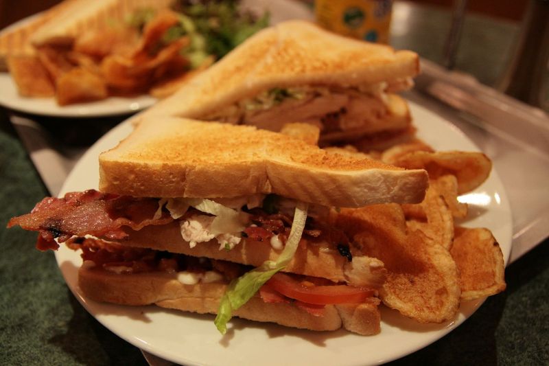 Oyster Club Sandwich