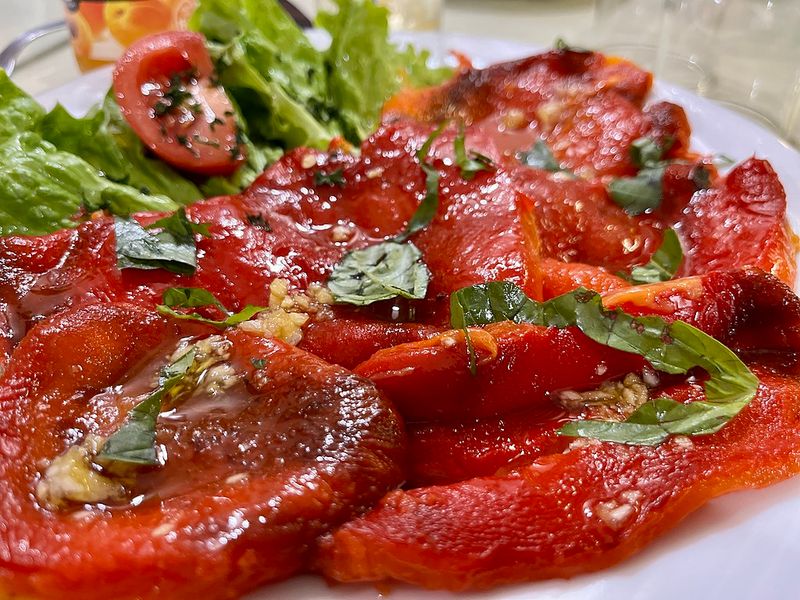 Grilled Bell Peppers