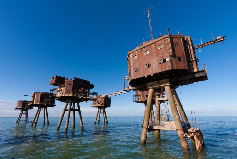 Maunsell Sea Forts, Thames Estuary, UK