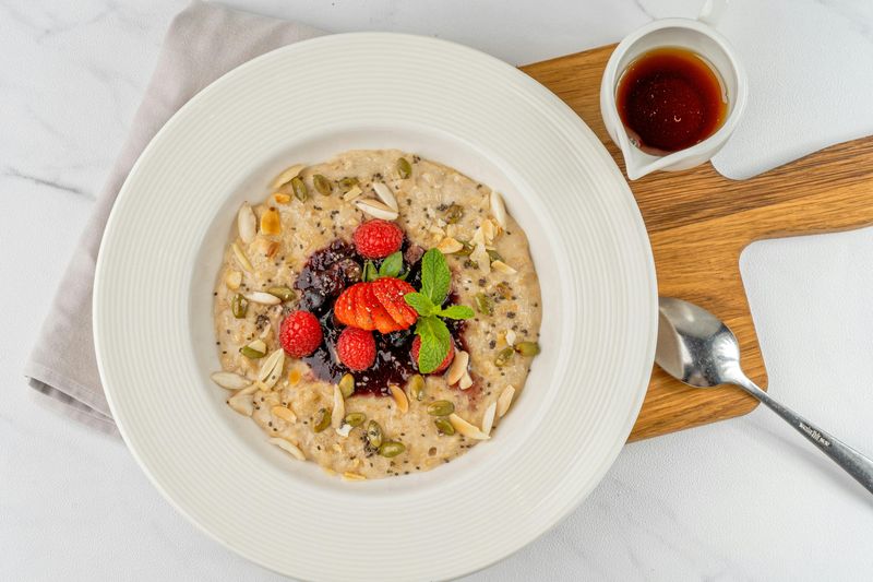 Chai-Spiced Oats with Honey