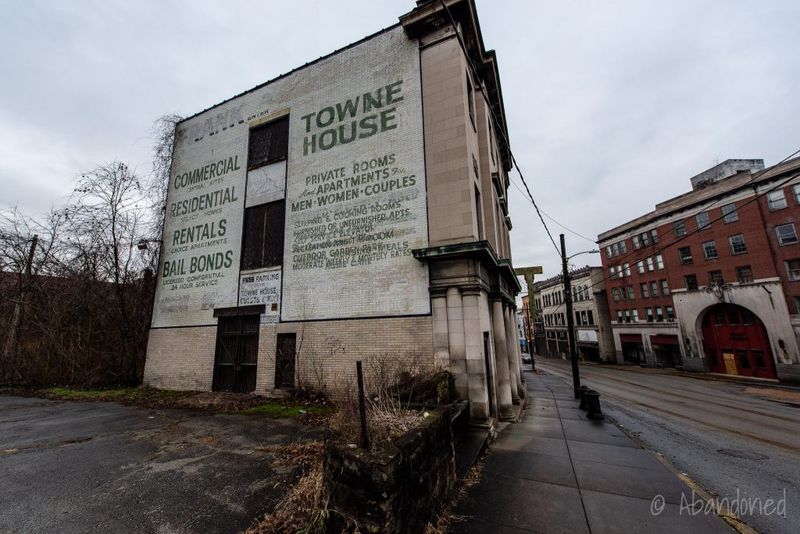 Monongahela Hotel - Brownsville's Faded Yellow Giant
