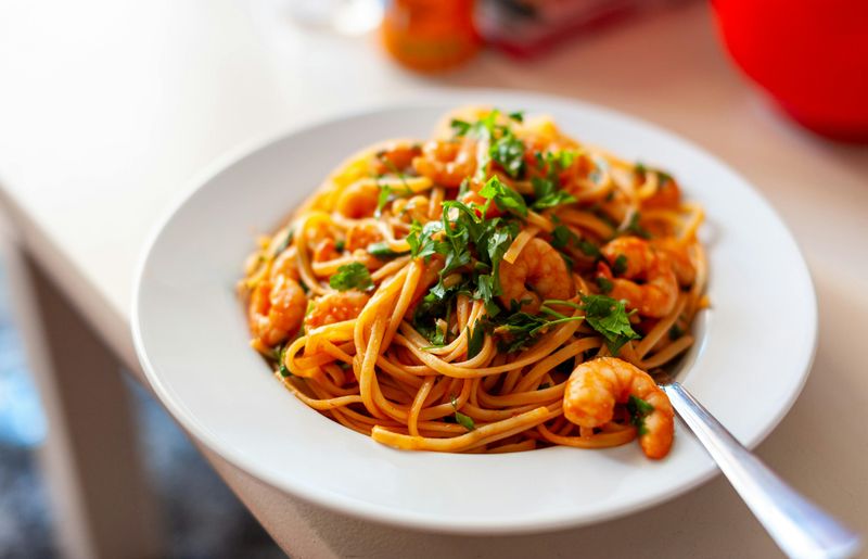 Shrimp Scampi Linguine